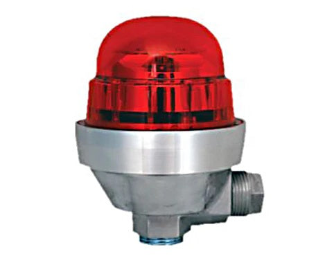 Dialight obstruction light, 12-48 vdc, Red, single
